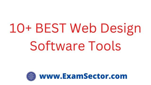 10+ BEST Web Design Software Tools