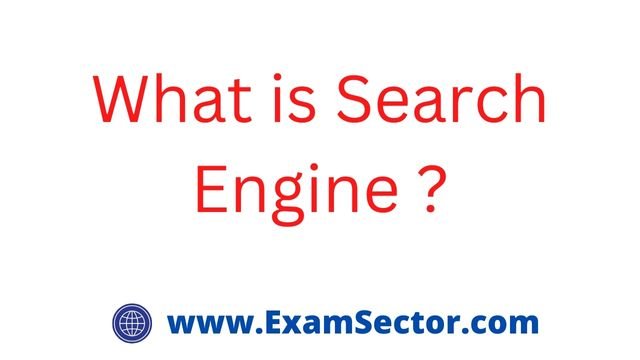 What is Search Engine in Computer