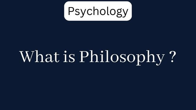 What is Philosophy ExamSector