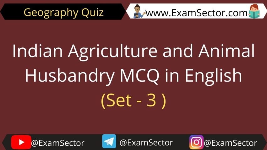 Animal Husbandry Online Test questions in English