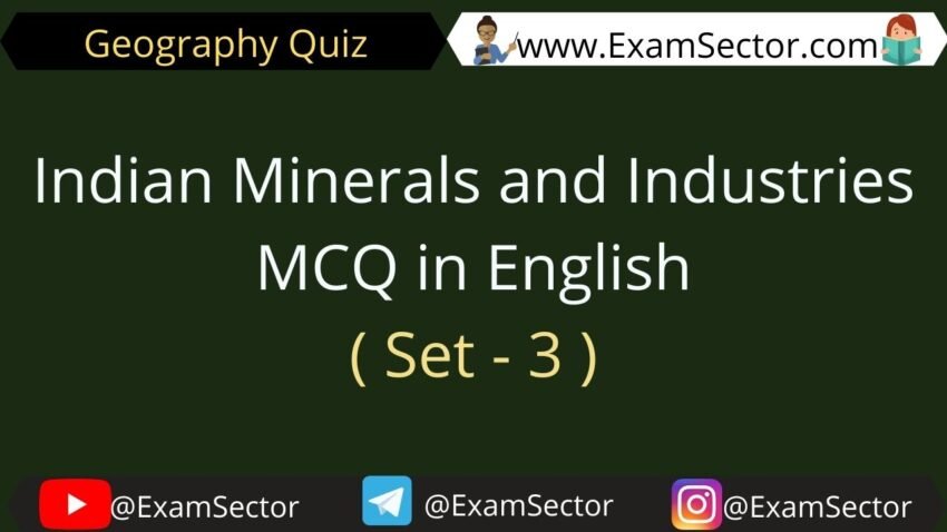 Mineral resources questions and Answers