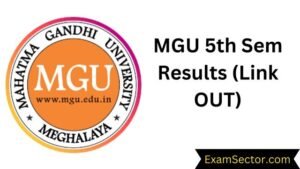 MGU 5th Sem Results Link OUT