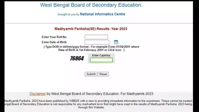 WB Madhyamik Result 2024