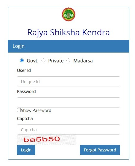 Rajya Shiksha Kendra Class 8th Result 2023-24